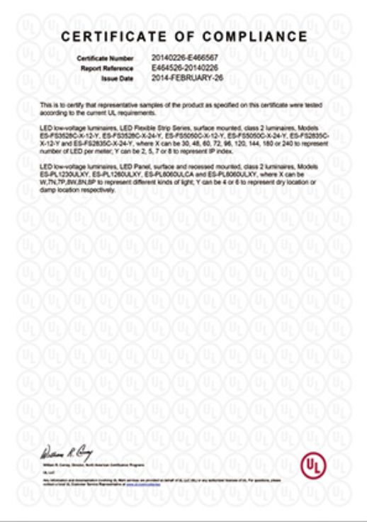 Certificates